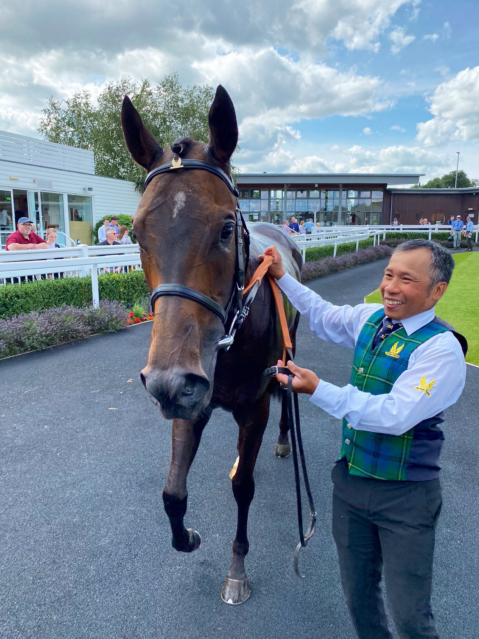 Toussarok after winning at Catterick.