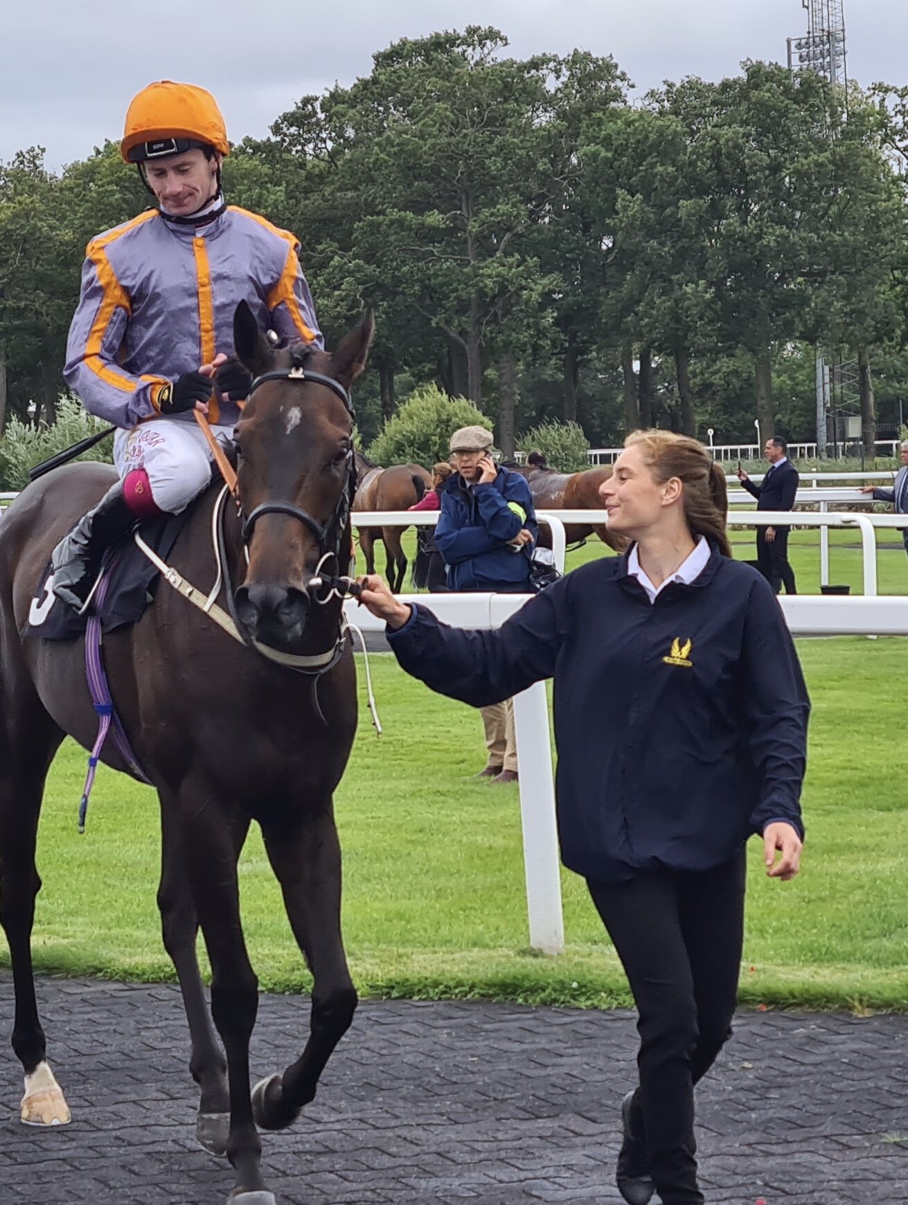 Toussarok after winning at Chelmsford