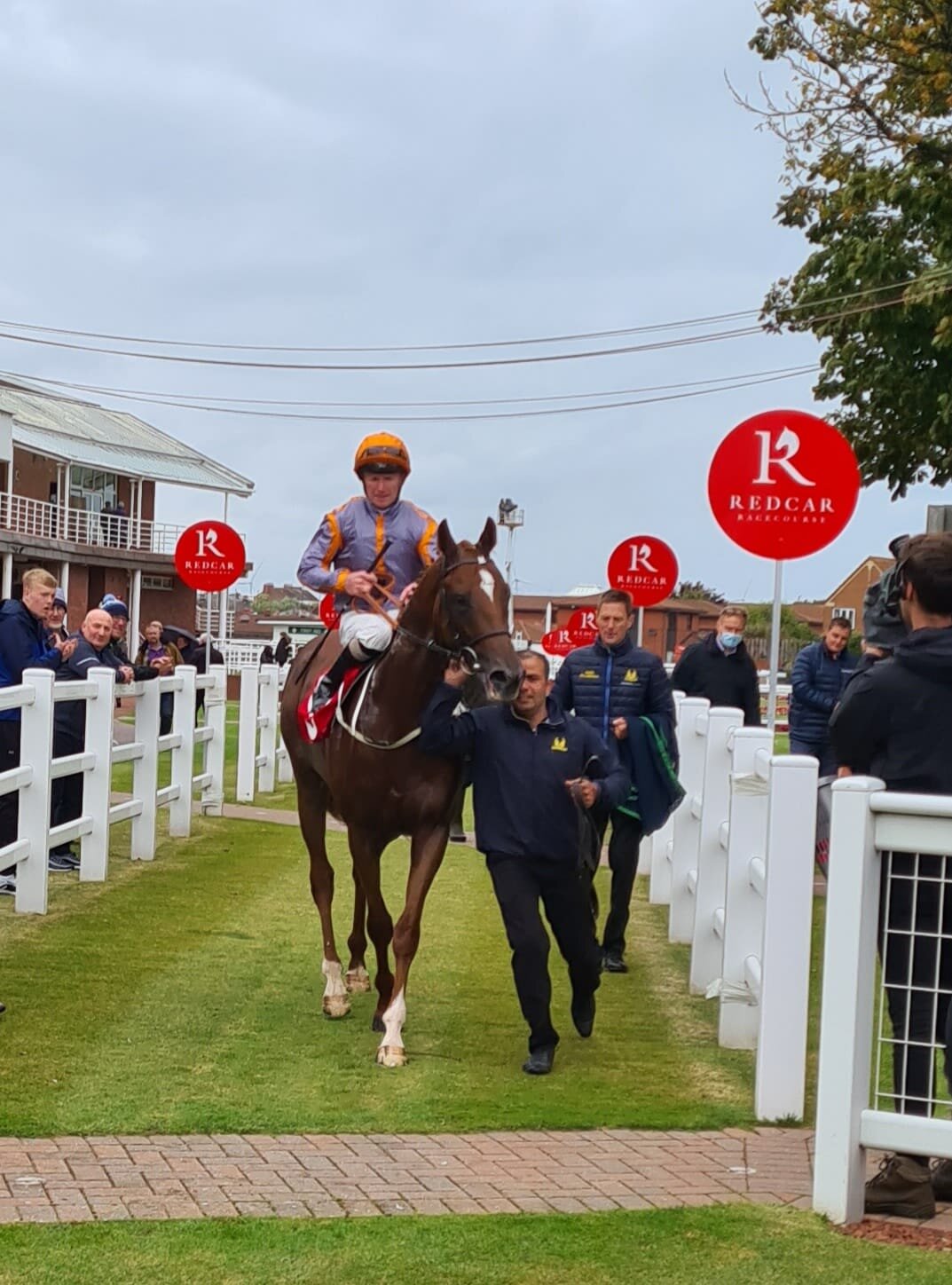 Spirit Catcher winning impressively at Redcar.